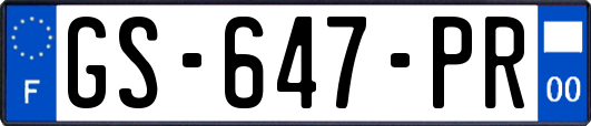 GS-647-PR