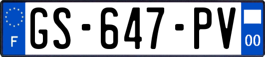 GS-647-PV