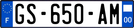 GS-650-AM