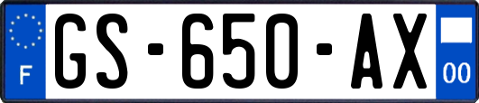 GS-650-AX