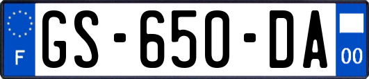 GS-650-DA