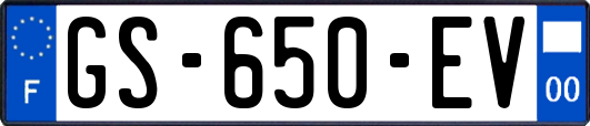 GS-650-EV