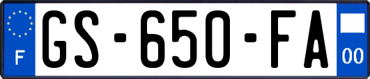 GS-650-FA