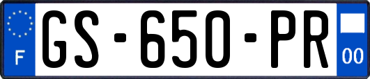 GS-650-PR