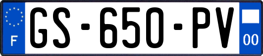 GS-650-PV