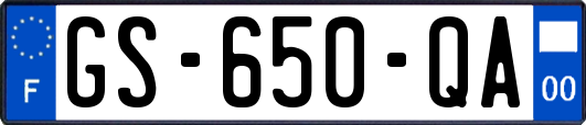 GS-650-QA