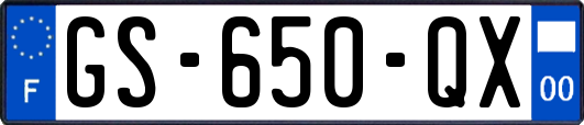 GS-650-QX