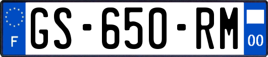 GS-650-RM
