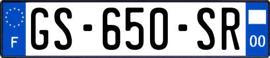 GS-650-SR