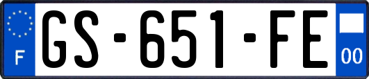 GS-651-FE