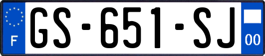 GS-651-SJ