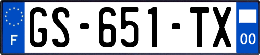 GS-651-TX