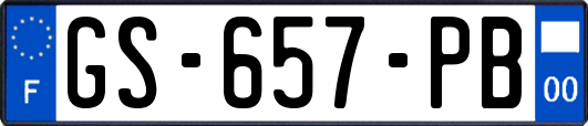 GS-657-PB