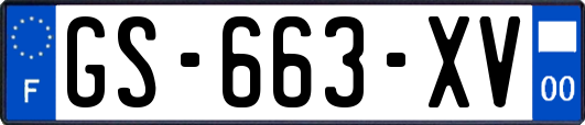GS-663-XV
