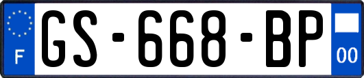 GS-668-BP