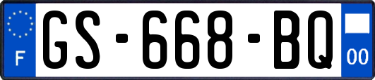 GS-668-BQ