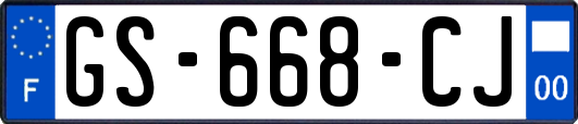 GS-668-CJ