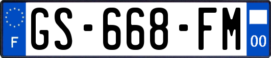 GS-668-FM