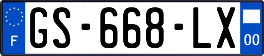 GS-668-LX