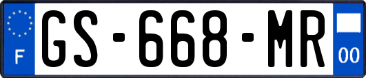 GS-668-MR