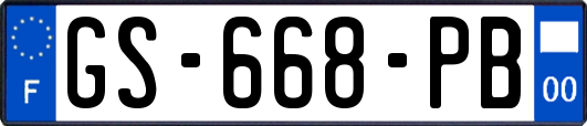 GS-668-PB