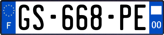 GS-668-PE
