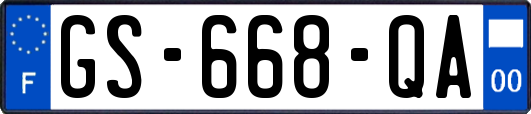 GS-668-QA