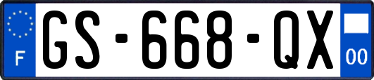 GS-668-QX