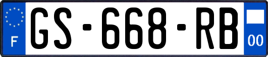 GS-668-RB