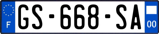 GS-668-SA