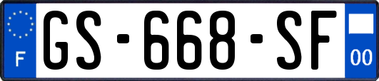 GS-668-SF