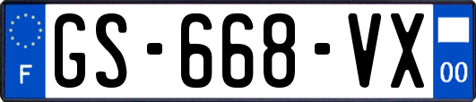 GS-668-VX