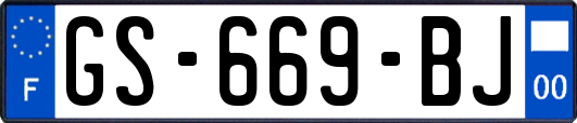 GS-669-BJ