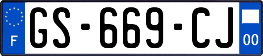 GS-669-CJ