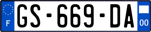 GS-669-DA