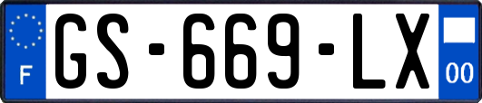 GS-669-LX