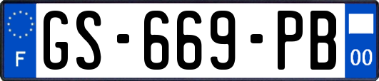 GS-669-PB