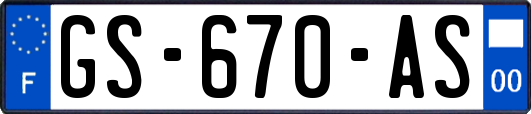 GS-670-AS