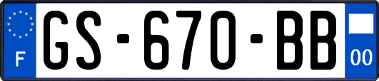 GS-670-BB