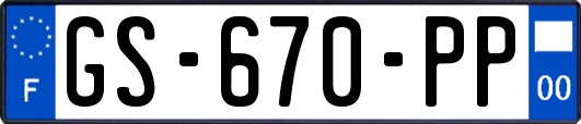 GS-670-PP