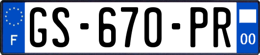 GS-670-PR