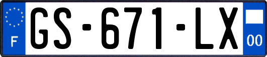 GS-671-LX