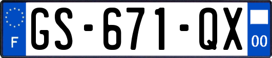 GS-671-QX