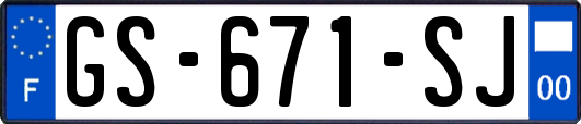 GS-671-SJ
