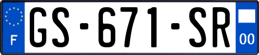 GS-671-SR
