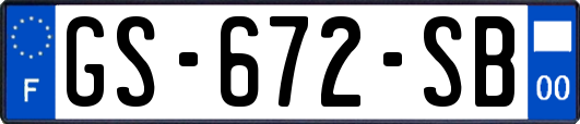GS-672-SB