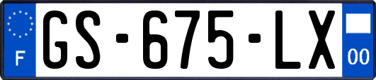 GS-675-LX
