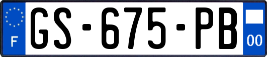 GS-675-PB