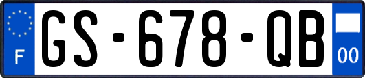 GS-678-QB