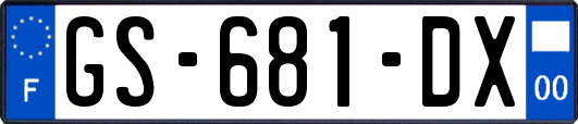 GS-681-DX